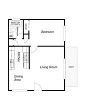 1 Bedroom 1 Bathroom (616) 12 12 floor plan